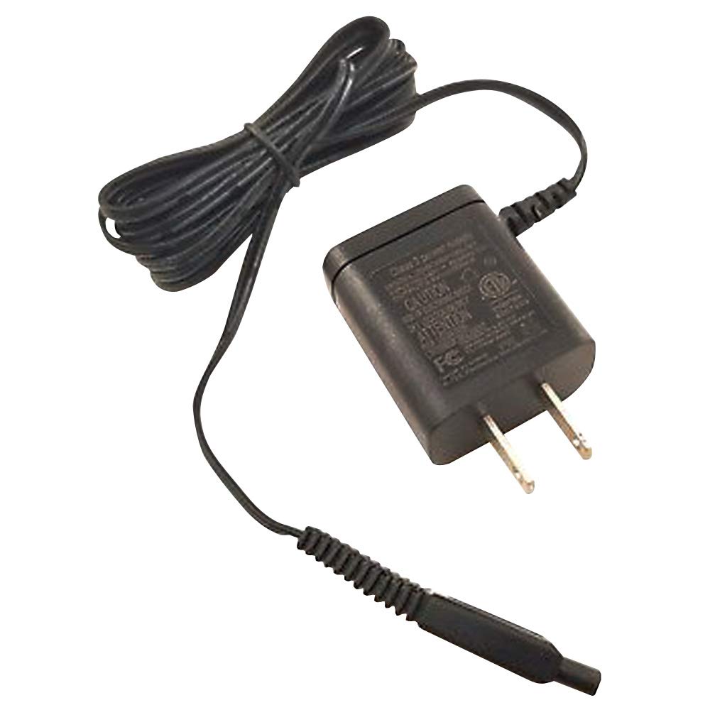 Andis 17165 Replacement Charging Cord Adapter For Profoil Lithium Ts 1 & Ts 2 Shaver   Plug Directly Into Wall Outlet Or Socket
